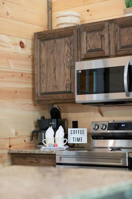 The Secluded Reset Button Cabin Broken Bow Exterior photo